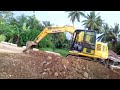 Komatsu PC70-8 Excavator Working 