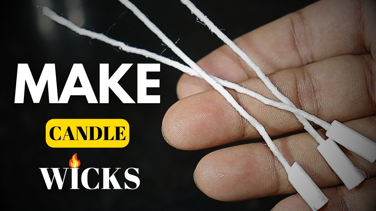 How to make candle wicks ( fast ) 