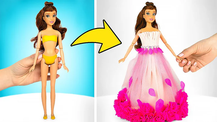 Clay + Craft Paper + Glitter = AWESOME PRINCESS DR...