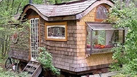 Build a Gypsy Wagon in the Woods - All It Takes Is Ingenuity, Elbow Grease And (mostly) Recycled