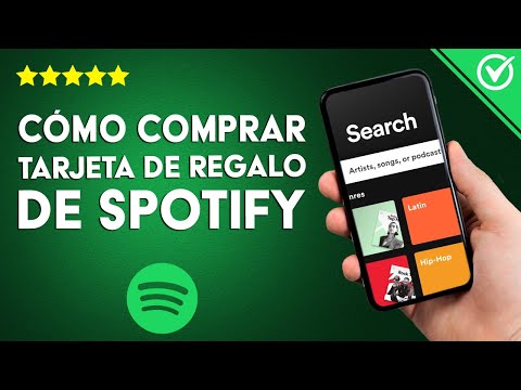 ¿Cómo comprar una tarjeta de regalo virtual de SPOTIFY para acceso premium?