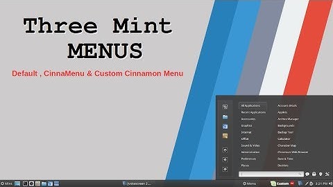 Linux Mint 18.2 Beta - Mint Menu Options