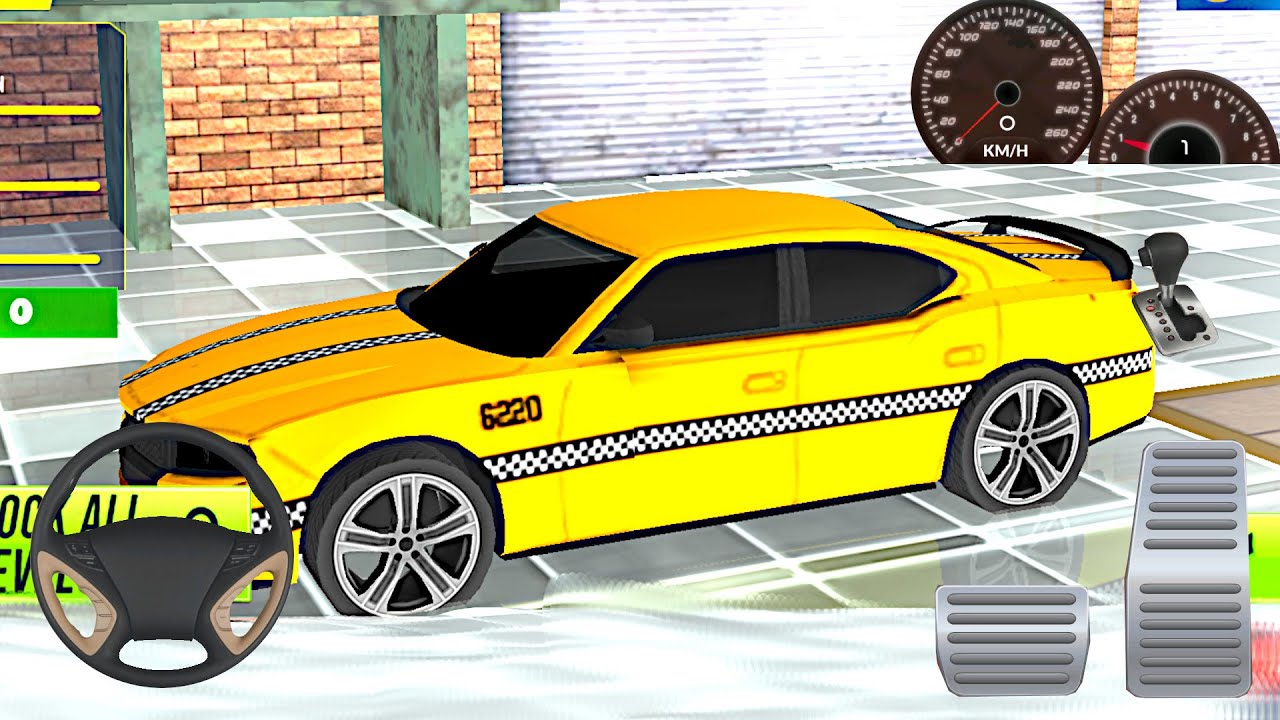 Multi Storet Car Transporter - Limo Car Transporter Truck 3D - Taxi Mode