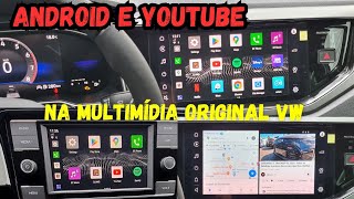 Transforme a multimídia original do VW T-CROSS, NIVUS, Virtus e Polo em YOUTUBE, NETFLIX, Android e+