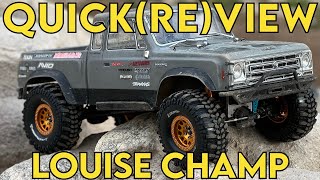 Crawler Canyon Quick(re)view: 1.9' Louise Champ CR