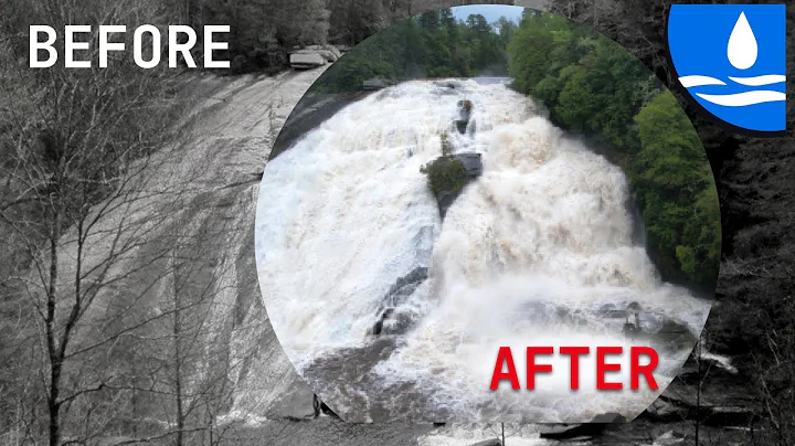 NUTTY Flash Flood in DuPont Forest and Hendersonvi...