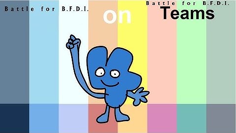 If BFB Characters were on BFB Teams