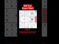 How To Solve Hard Sudoku With XY-Wings Sudoku Shorts 71#Sudoku #puzzle #shorts