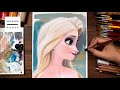 Drawing Frozen2 - Elsa [Drawing Hands]