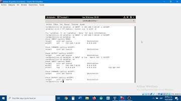 IPTABLES Configuración básica - DEBIAN