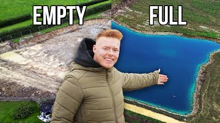 Filling Up My Carp Lake (Dyed It Blue!)