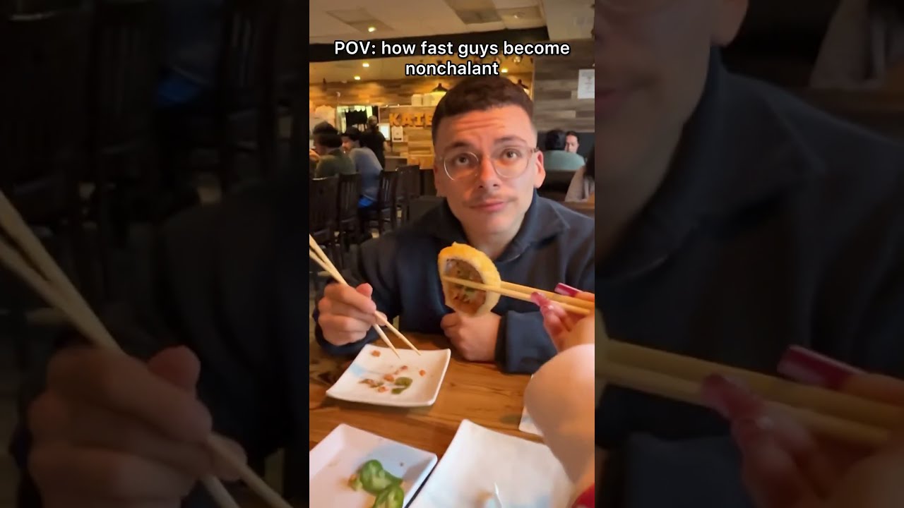 How Fast Guys Become Nonchalant 
