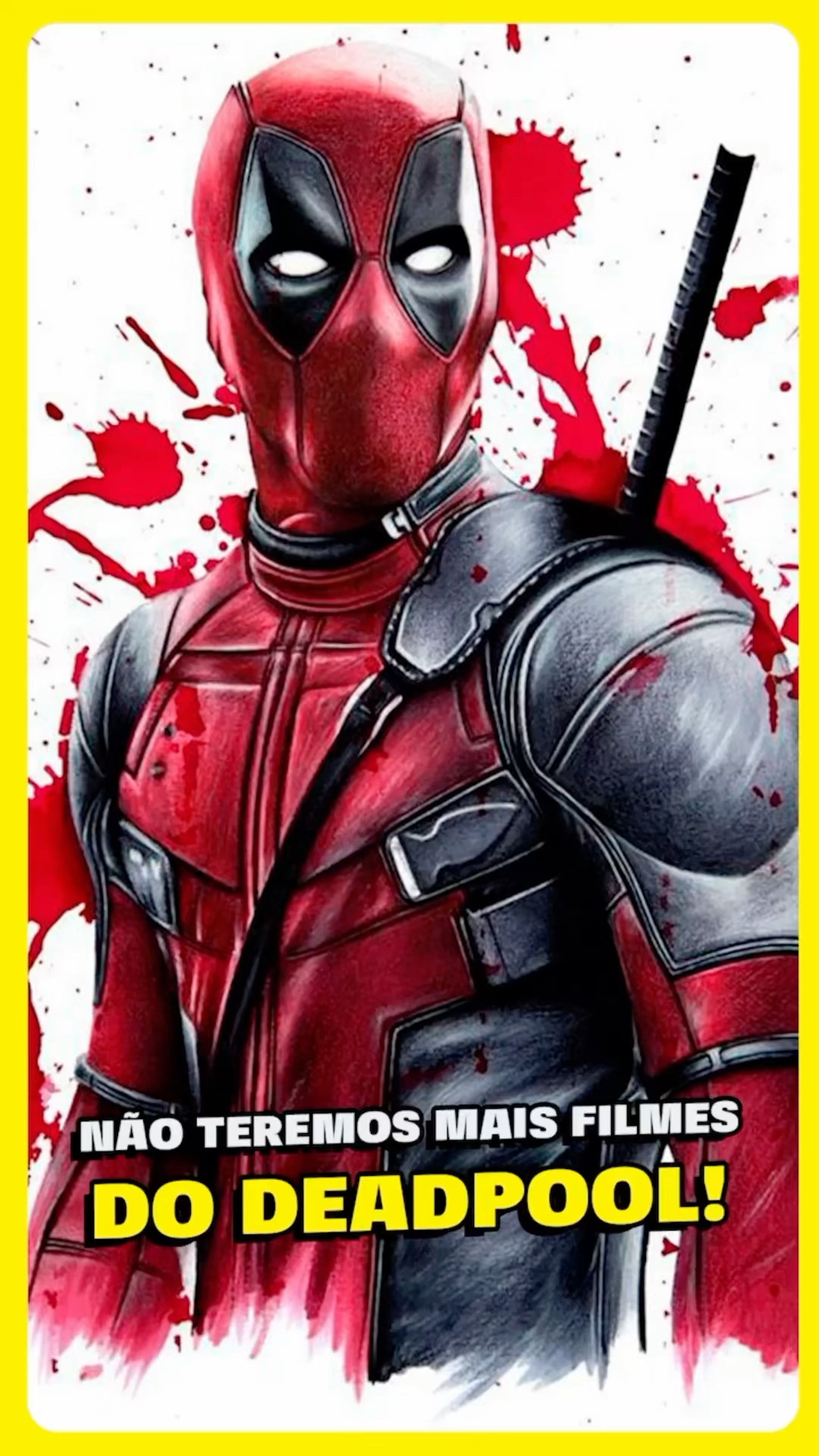 NÃO TEREMOS MAIS FILME DO DEADPOOL?