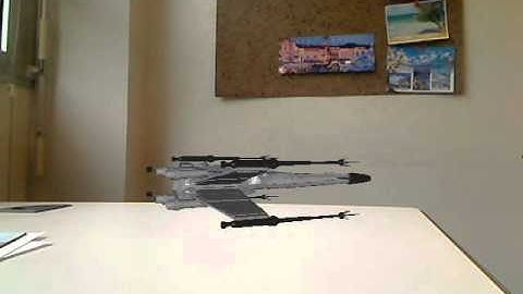 Augmented reality using ViSP