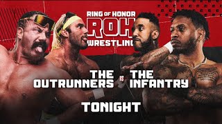 The Infantry vs The Outrunners ROH HonorClub May 2 2024 Full Match