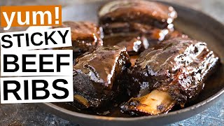 Sticky Beef Ribs