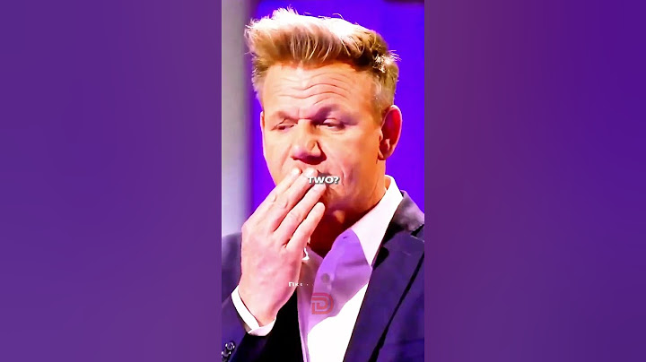 He Did Gordon’s 3-Hour Dish In 45 Minutes... 🥶