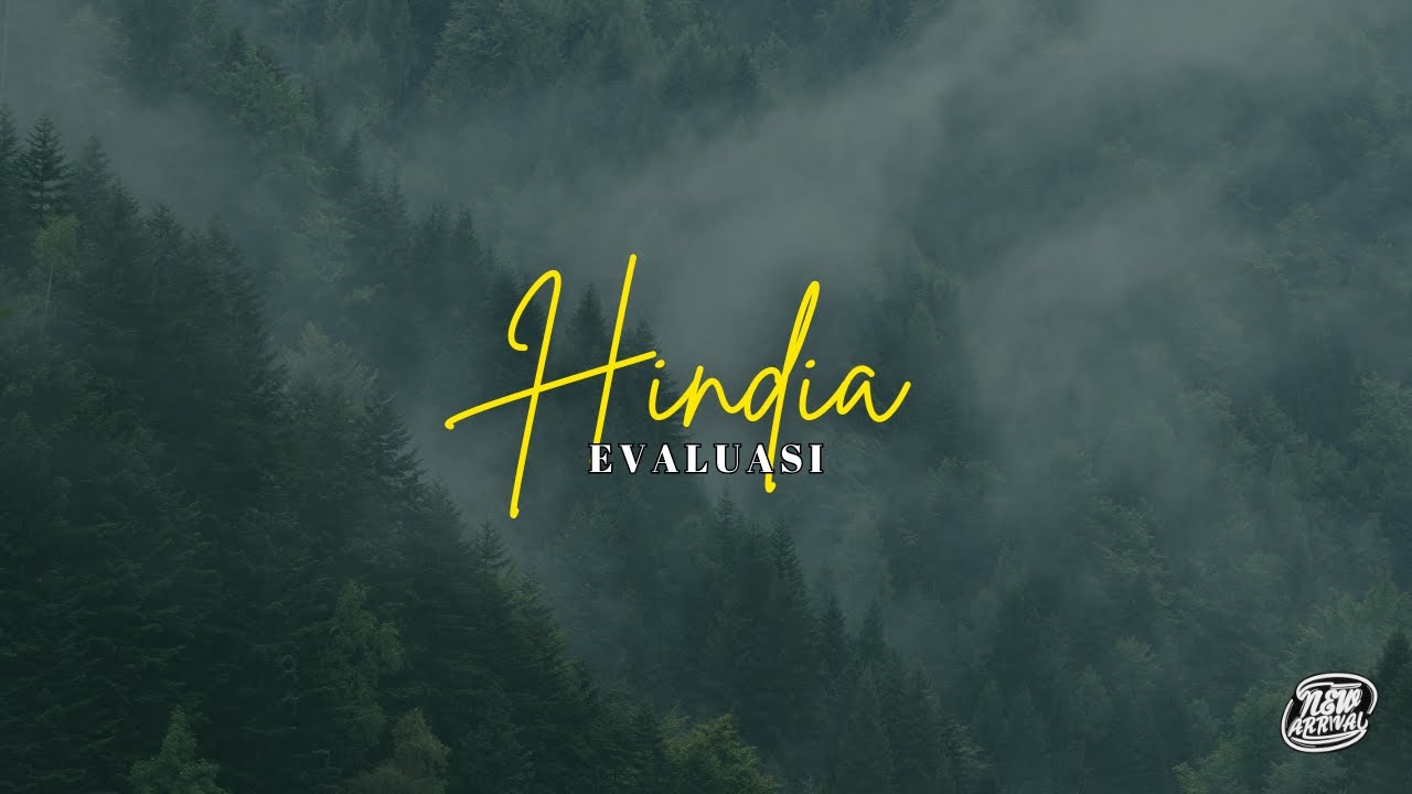 Hindia - Evaluasi Cover Rock (NewArrival)