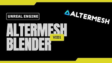 Altermesh - Blender Geometry nodes Export to UE5 Tutorial