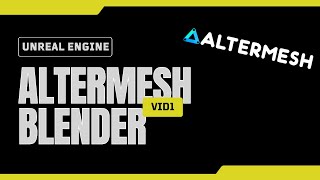 Altermesh - Blender Geometry Nodes Export To Ue5 Tutorial