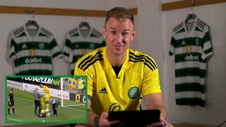 Joe Hart Revisits Some of his Biggest #CelticFC Saves! 🧤🍀