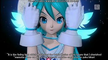 [60fps Full風] The disappearance of Hatsune Miku -DEAD END-初音ミクの消失 DIVA Dreamy theater English Romaji