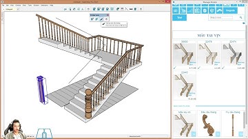 Tạo tay vịn từ mẫu có sẵn