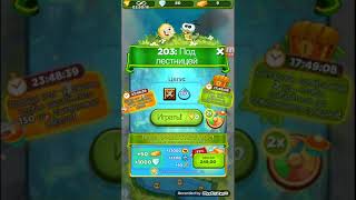 Проходим в best fiends 201 - 203 уровень.