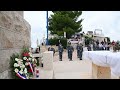 Polaganje vijenaca na Srđu povodom 34. obljetnice napada na Dubrovnik