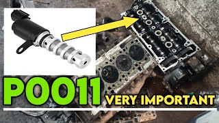 P0011 | P0011 camshaft position timing over-advanced | P0011 code