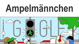Ampelmännchen - german traffic light figure - 56. Geburtstag des Ampelmännchens (Google Doodle)