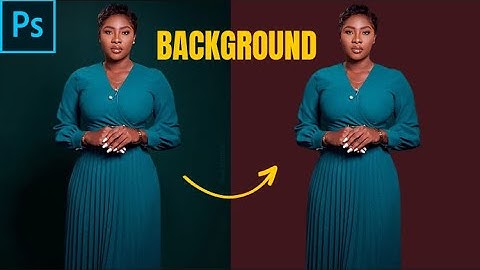 How to Easily Change Background Color in Photoshop | Step by Step Tutorial