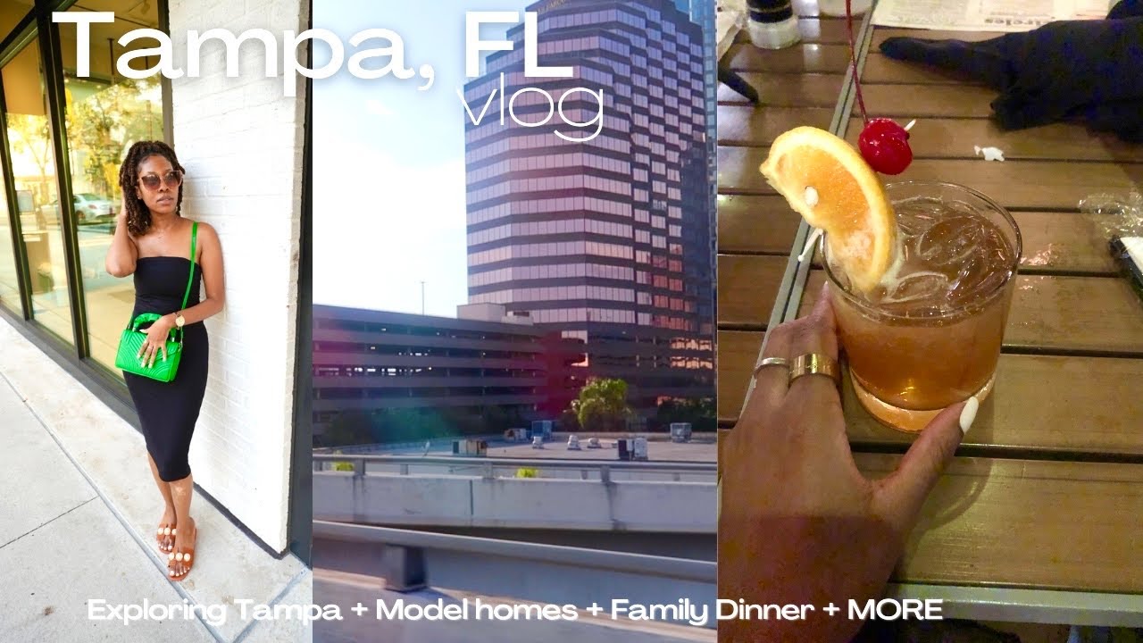 Travel Vlog Finale Visiting model homes + Hyde park Village + Family