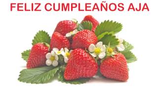 Aja   Fruits & Frutas - Happy Birthday