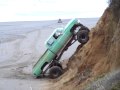 Display of traction on beach