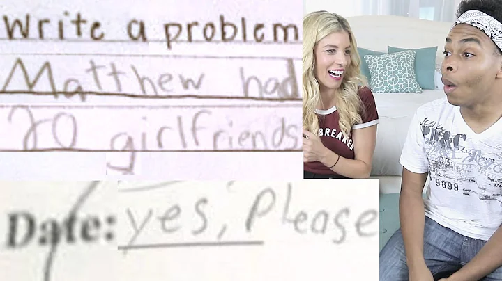 FUNNIEST STUDENT TEST ANSWERS PART 10 ft. Rebecca ...