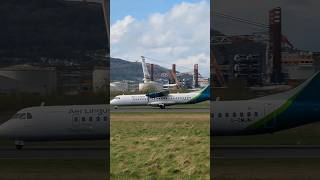 G-CMJN -6 year old ATR72-600 of Aer Lingus/Emerald Airlines departing BHD! #airport #airplane #plane G-CMJN -6 year old ATR72-600 of Aer Lingus/Emerald Airlines departing BHD! #airport #airplane #plane