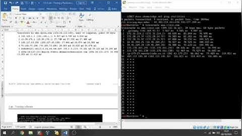 Lab 5.1.5 - Tracing A Route (CyberOps)