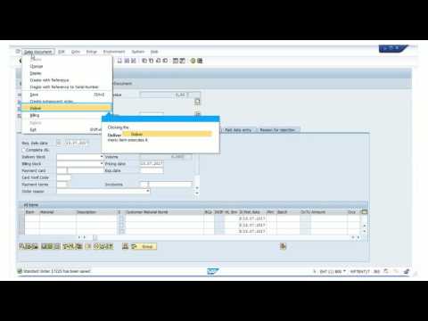 سلسة تعلم نظام الساب دورة المبيعات    الدرس العملي