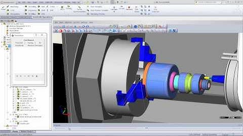 Machine Simulation In Mill Turn