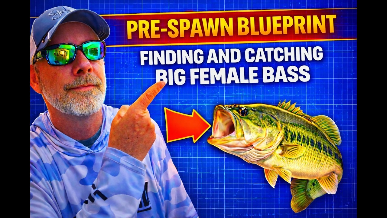 Pre Spawn Blueprint – Finding and Catching Big Female Bass!