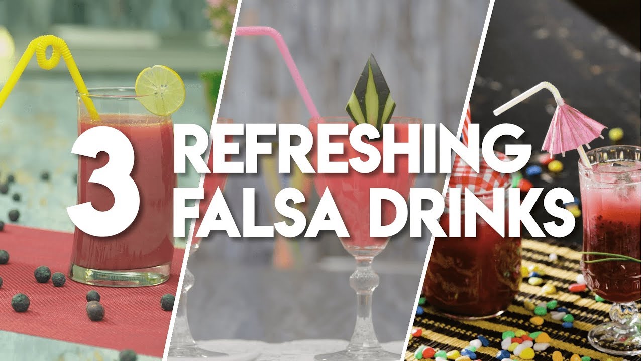 3 Refreshing Falsa Juices | Summer Drinks & Cocktails