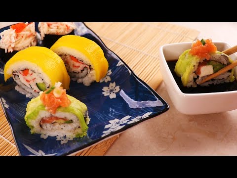 السوشي الياباني اي شخص قادر يعمله في البيت! | Japanese Sushi
