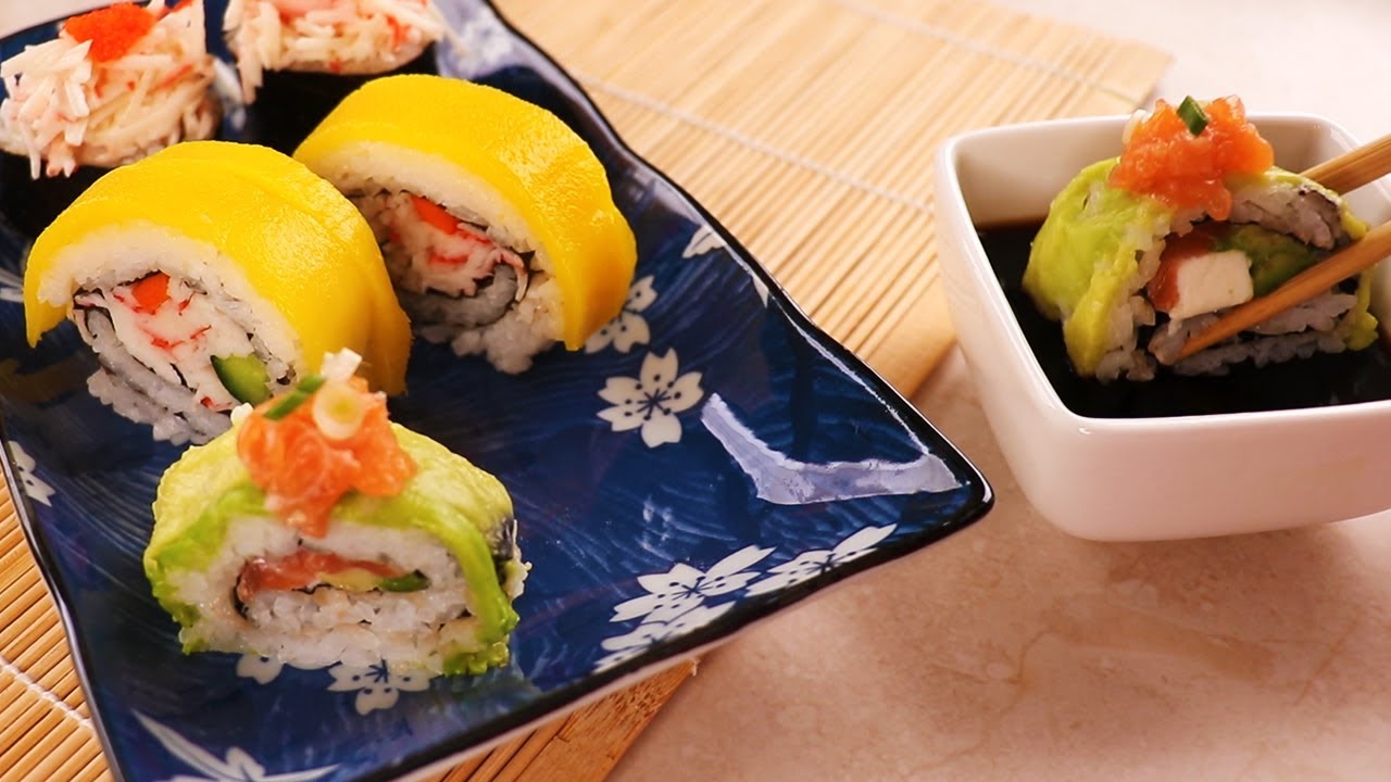 السوشي الياباني اي شخص قادر يعمله في البيت! | Japanese Sushi