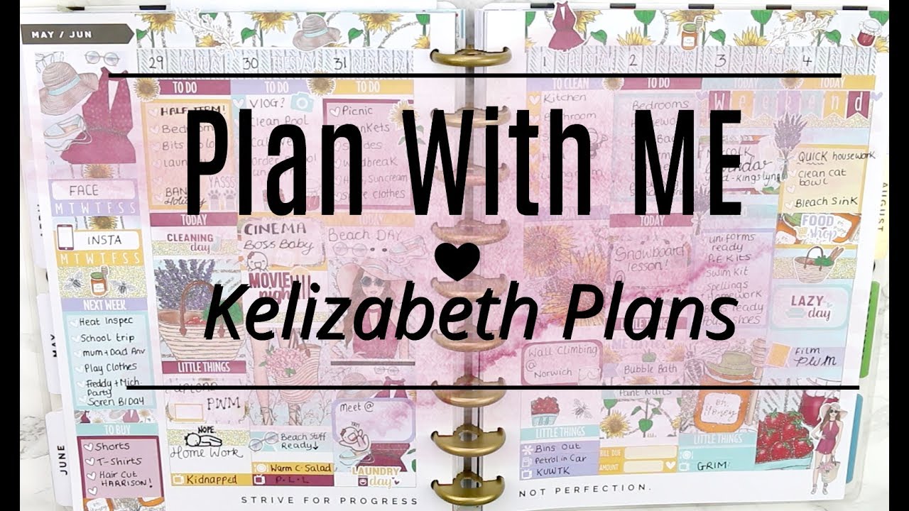 PWM - Kelizabeth plans - market street kit // plan with me white space