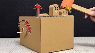 Whack a Mole Game from Cardboard DIY  How to make pokemon