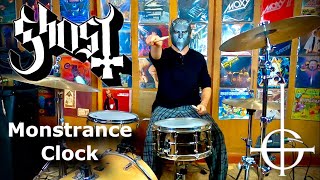 Ghost- Monstrance Clock drum cover