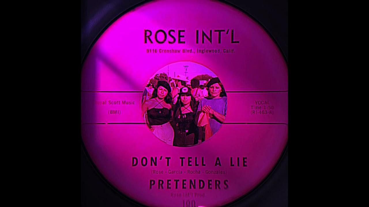 DON'T TELL A LIE ~ PRETENDERS DON'T TELL A LIE ~ PRETENDERS