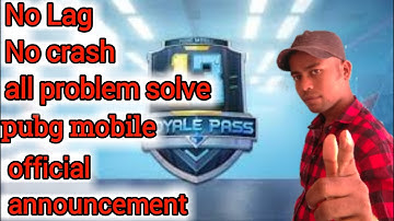 pubg mobile official announcement  0.18.0 no lah no crash | mobile + phoenix os |  | SAHI SALAH |