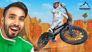 CRAZY CYCLE STUNTS ! ! Descenders Gameplay